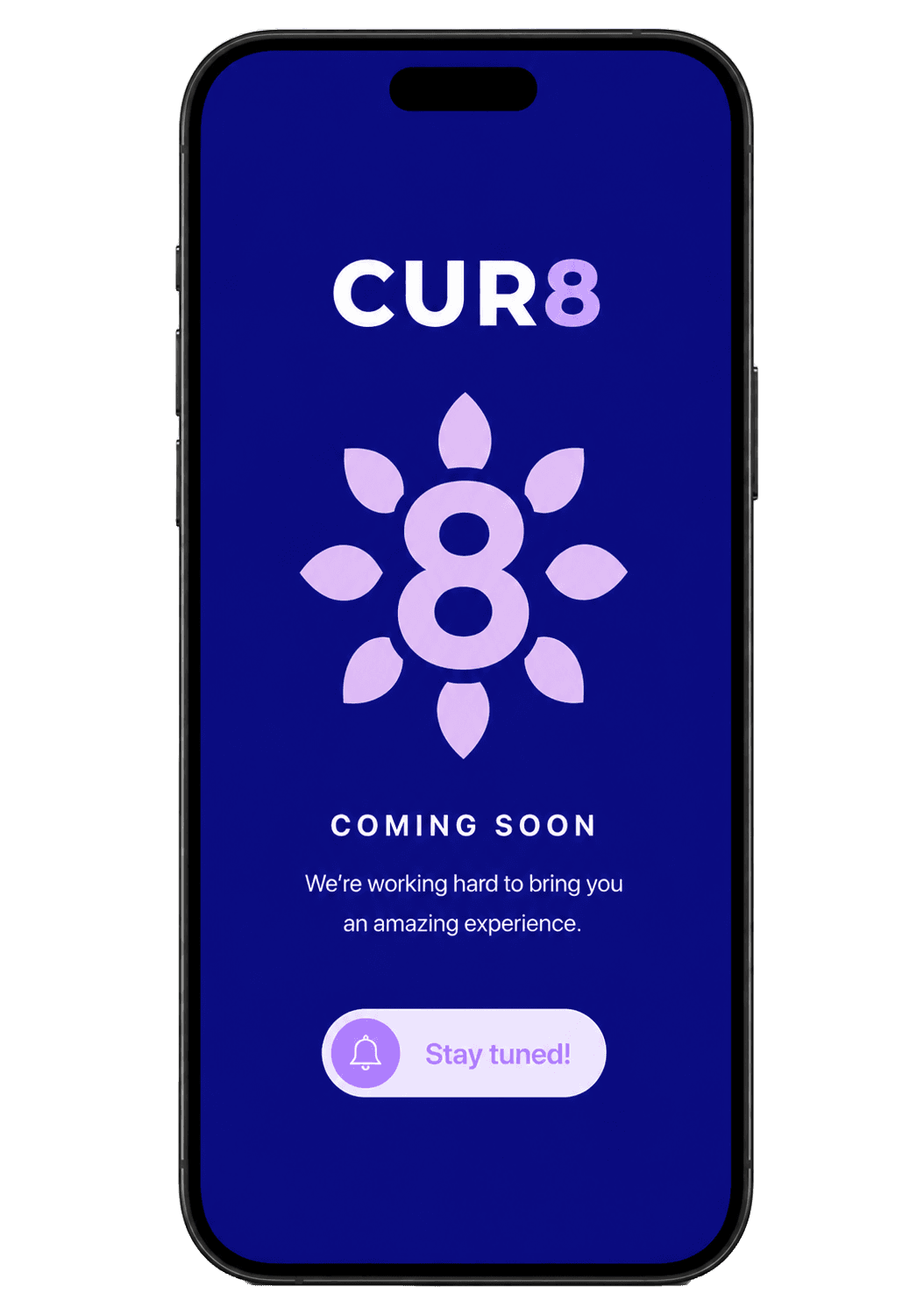 Cur8 App Mockup